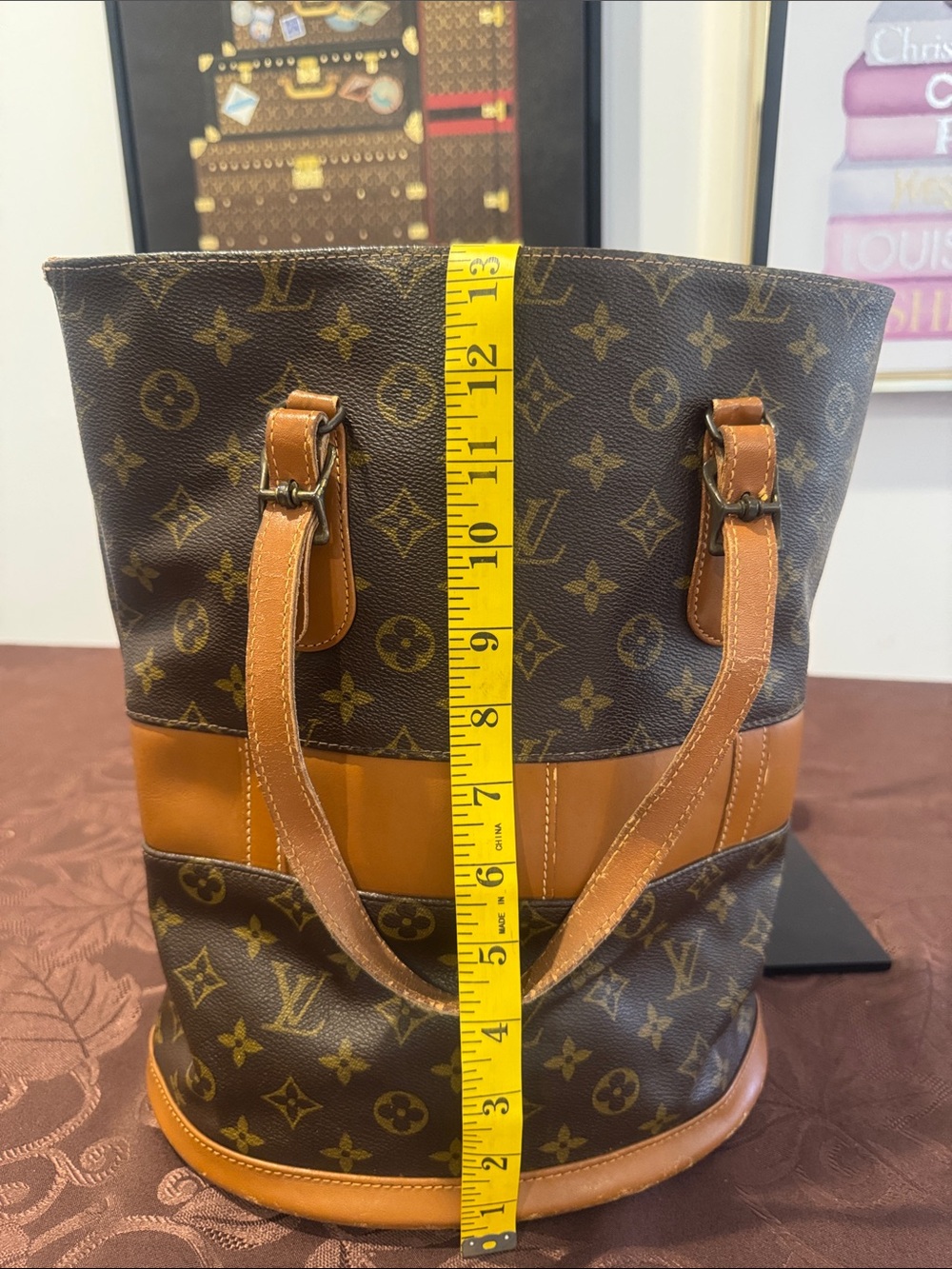 Louis Vuitton Vintage Monogram Large Bucket Bag - Picture 14 of 15